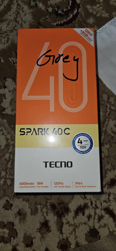 Tecno spark 40 c  boxpacke never open