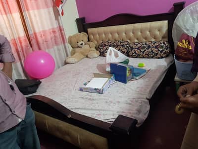 King Size bed with Mattress foam