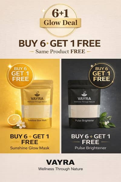 VAYRA Natural Facemasks to glow your skin