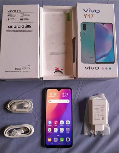 Vivo y17, 8/256GB, Complete box charger 0306.6655410
