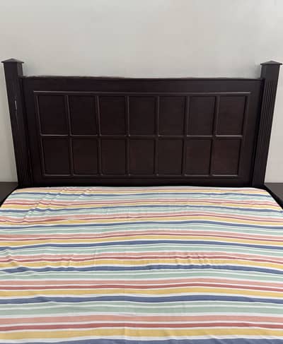 King Size Wooden Bed