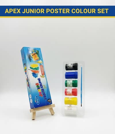 APEX JUNIOR POSTER COLOUR SET