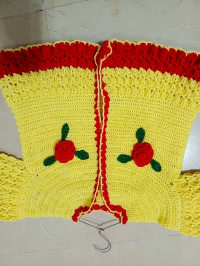 handmade Baby Crochet Jacket