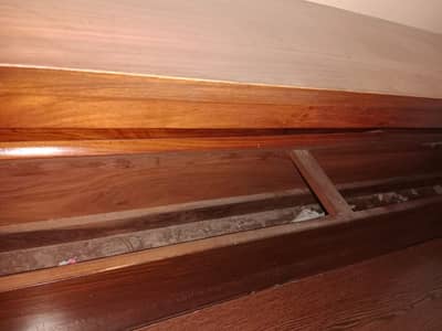 Bed for sale with storage space and mattress