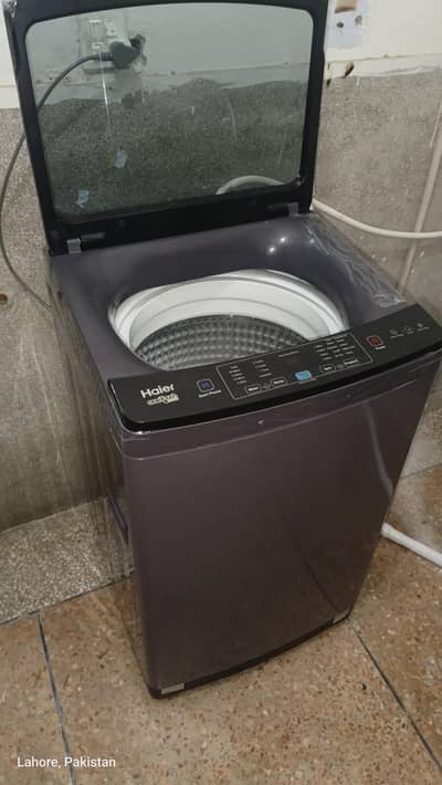 haier automatic brand new washing machine