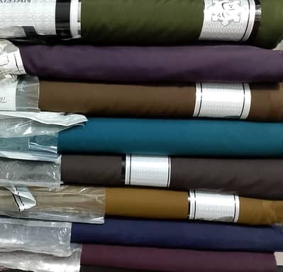 Plain Unstitched Fabric | Premium Quality | Multiple Colors Available