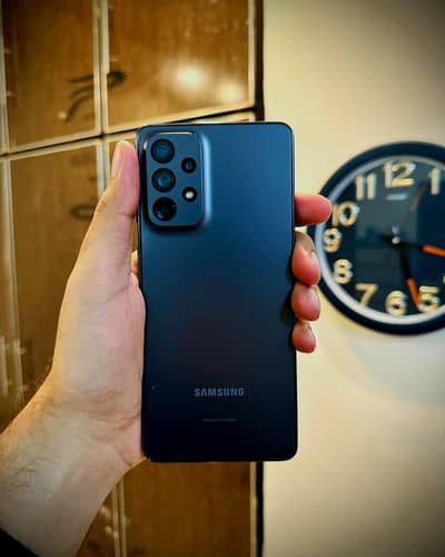 Samsung A73 (8Gb Ram, 256Gb Storage | PTA APPROVE | Black | with Box