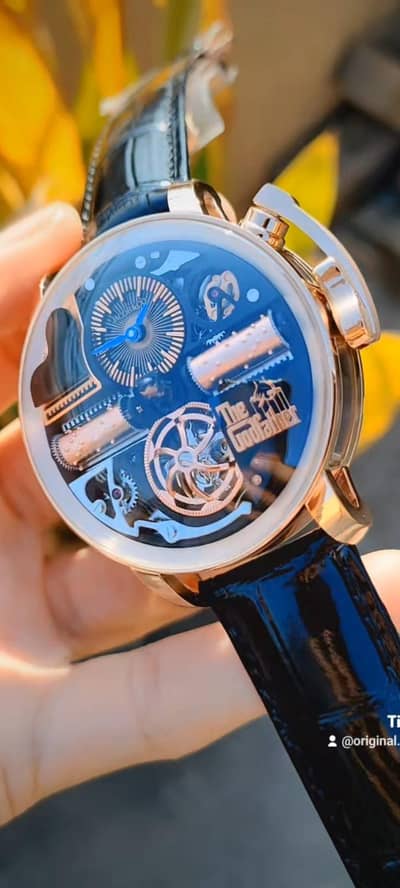 jacob n co god father automatic watch 