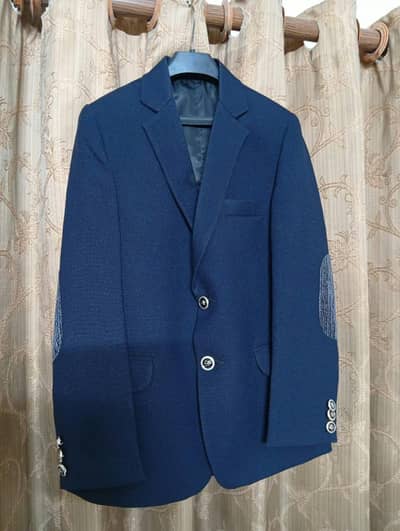 Men Blue Coat