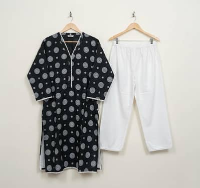 Premium Quality Women 2pcs Suits Ready To Wear.