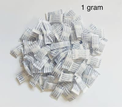 Silica gel moisture absorber