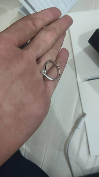 Elegant Diamond Ring – Original Box & Receipt