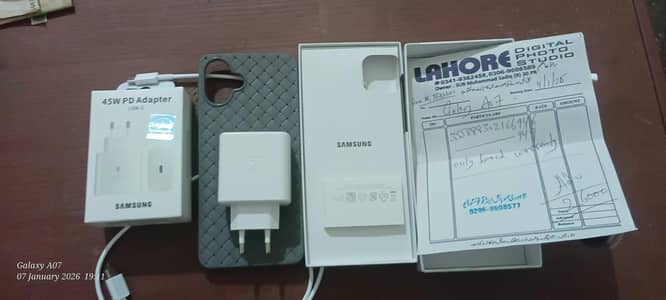 A07. Just 2 days Used. complete box