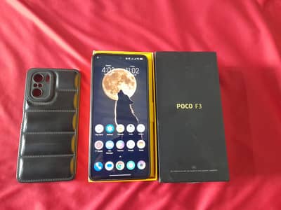 Xiaomi poco F3 PTA approved with box and charger