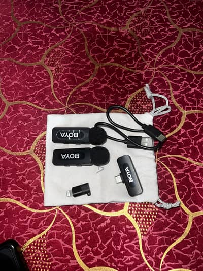 Boya wireless Microphone system With USB Type-C