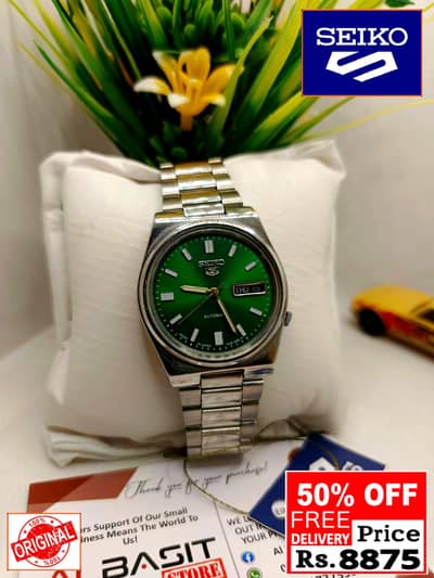 Seiko 5 Citizen Orient Automatic pre-owned watch Japan 03161737353