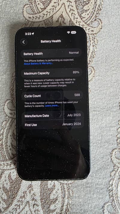 Iphone 15 pro max 256gb Titanium Blue JV