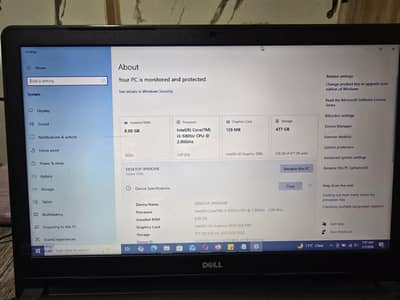 Dell Core i3 5th 8gb/512gb Good Condition
