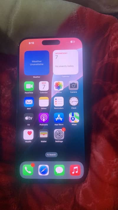 iPhone 15 pro max 256 GB non pta black titanium