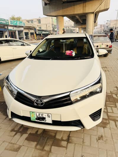 Toyota Corolla GLI 2016 New Key Total Geniune just front bumper shower