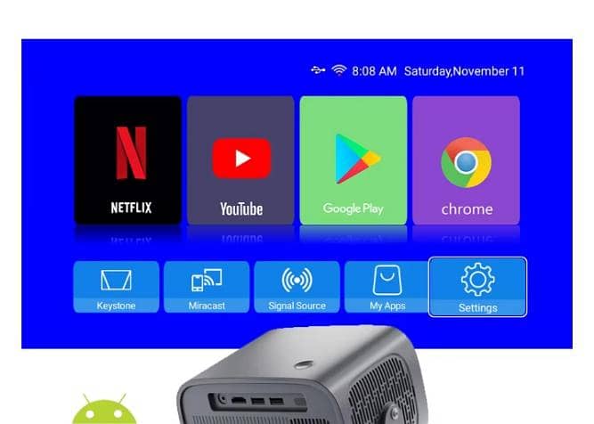 Led Android Projector Branded 3