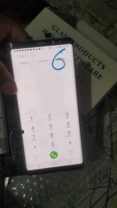 Samsung note 8 Panel