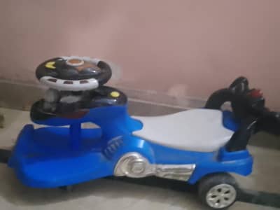 Kids plastic car