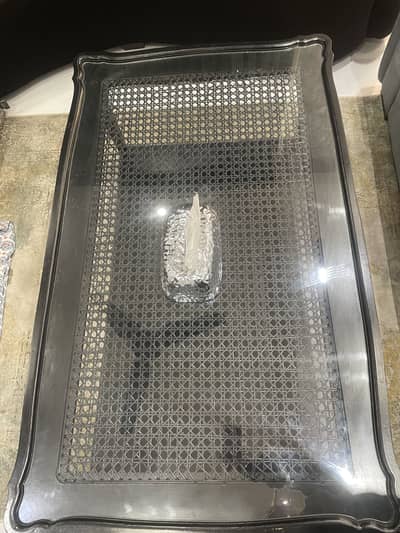 Woodaction brand Center tabel dark brown colour in 35k