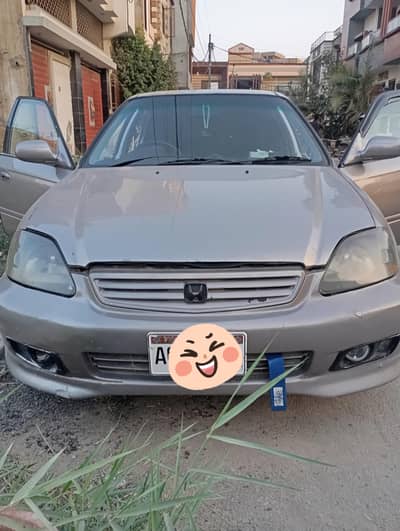 Honda Civic 2000 Automatic – Neat Condition – Family Used