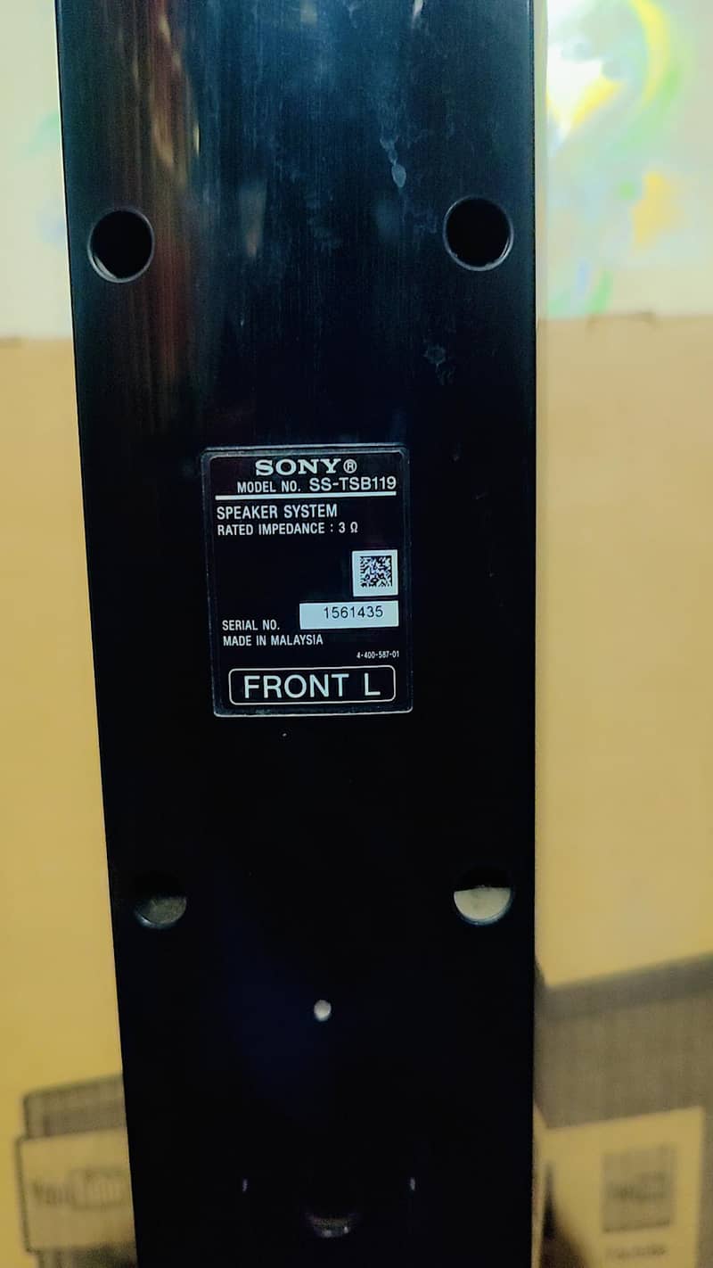 Sony speaker system 1