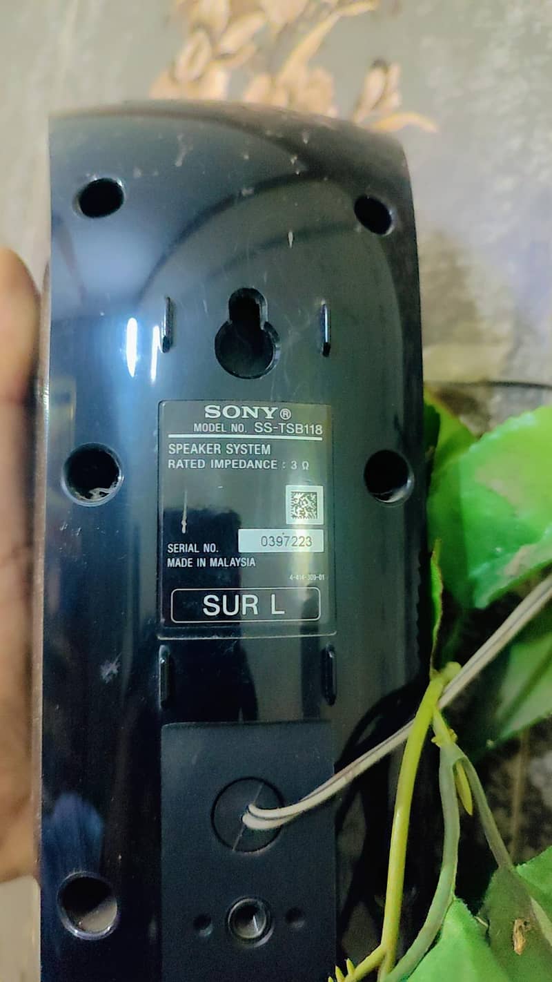 Sony speaker system 6