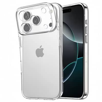 Ultra Thin Clear TPU Case for iPhone 17 Pro | Transparent Soft Silicon