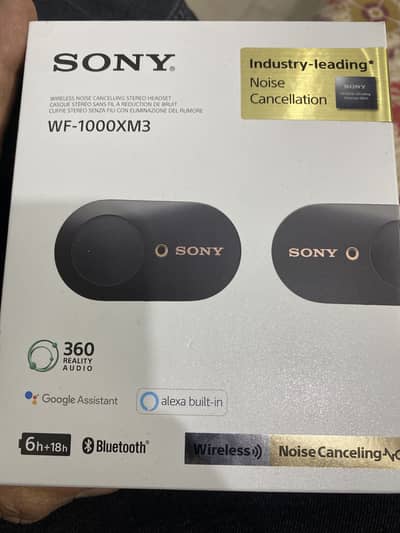 Sony WF-1000-XM3 new condition