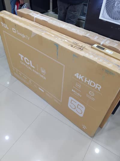 TCL 55" GOOGLE TV 55P6K FOR SALE HAI