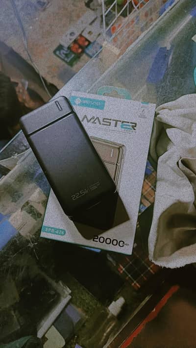 20000 MAH ORIGINAL POWER BANK SOVO COMPANY WITH ONE YEAR WARRANTY CARD