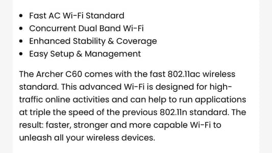 T-P link modem c60 AC 1350
