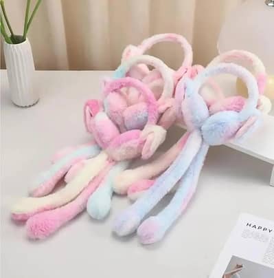 2599pkr moving bunny ears warm earm muffs for children (03223409553)