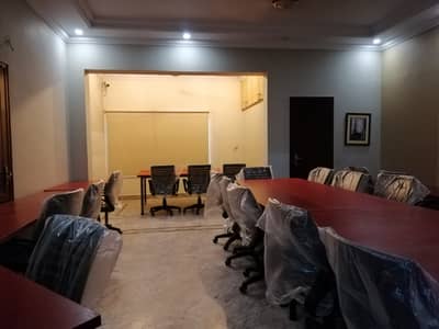 Furnished Office for Rent in Johar Town for (Call center + Software house + Marketing Office & Other Setup as You Want)