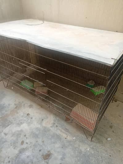 large hen cage 4.5 ft by 1.5 ft