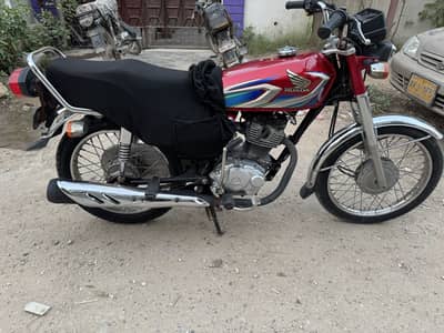 HONDA 125 2022 karachi no