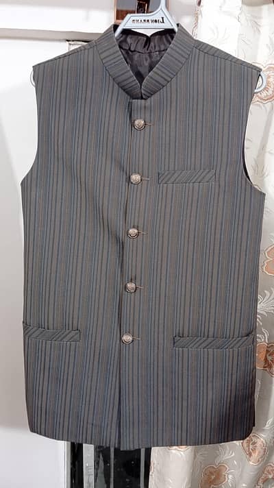Brown Stylish Lining Waistcoat