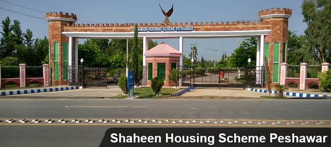 28 marla best location plot in shaheen housing socity peshawar