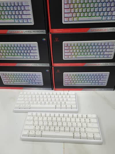 Motospeed Sk66 ARGB Keyboard with Hot swappable switches
