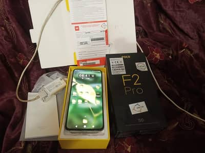 Xiaomi Poco F2 pro official PTA approved 8+4 12ram 256 mamery with box