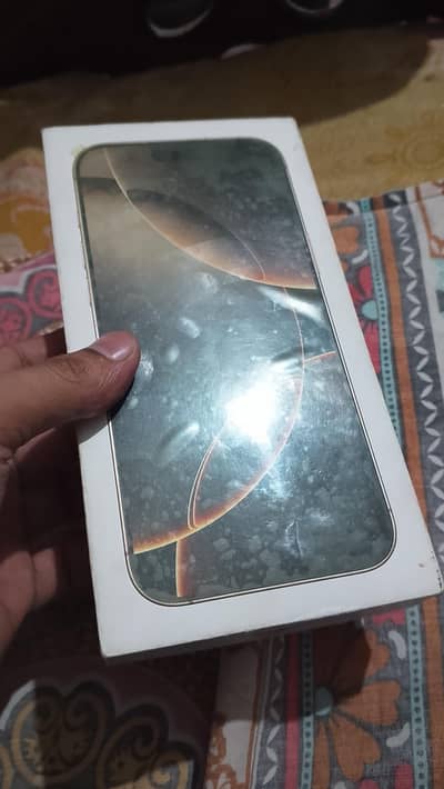16 pro max physical plus esim with box  under warranty