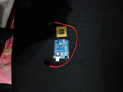 Arduino UNO Board + Computer Processor (CPU) + USB Cable – Working