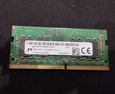 laptop ram 2666 MHz  8gb DDR 4