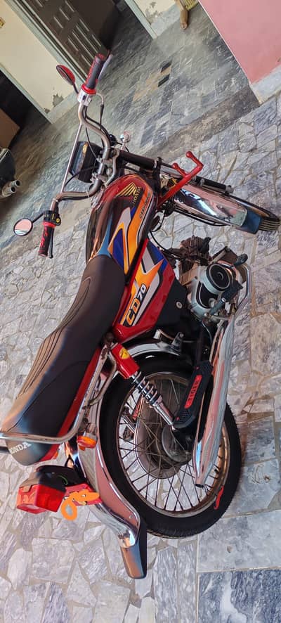 Honda CD 70 2008 brand new condition