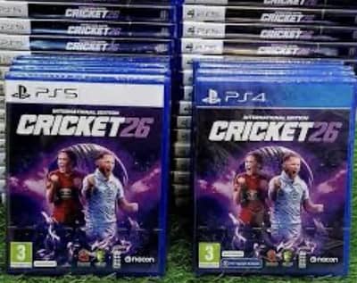 Ps5 and ps4 cricket 26 brand new cd