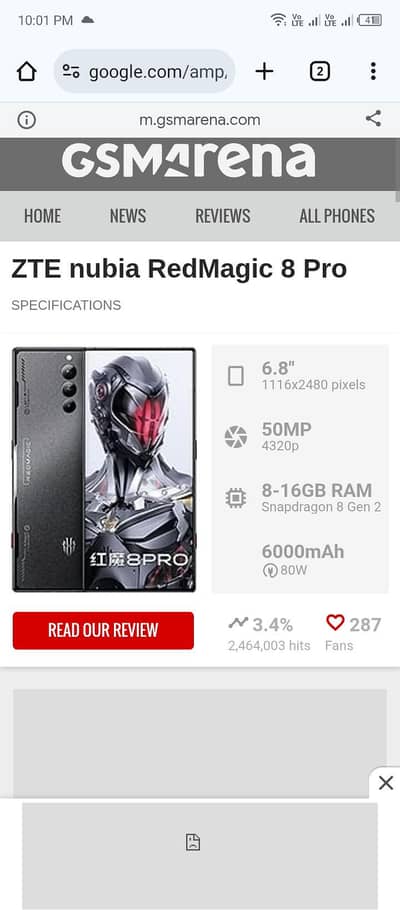 redmagic 8 mobile needed